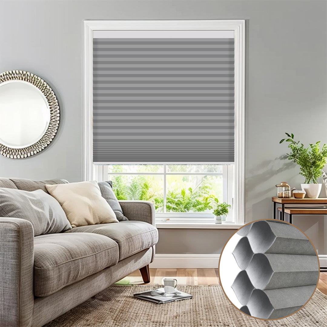 SmartView Motorized Blackout Double - Cell Cellular Shades