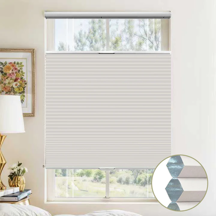 Blackout Top Down Levitate Single - Cell Cellular Shades SmartView