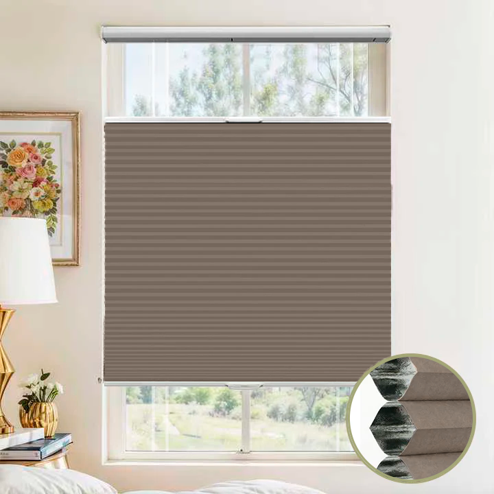 Blackout Top Down Levitate Single - Cell Cellular Shades SmartView