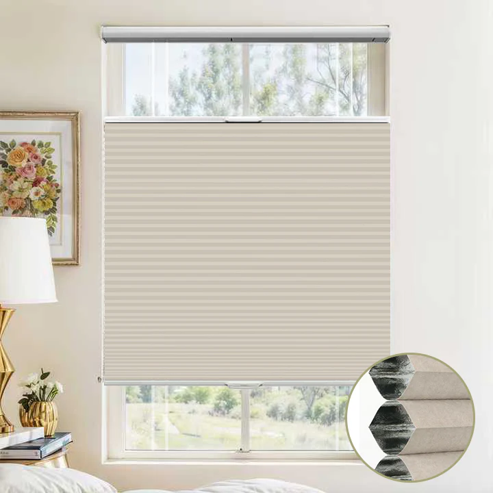 Blackout Top Down Levitate Single - Cell Cellular Shades SmartView