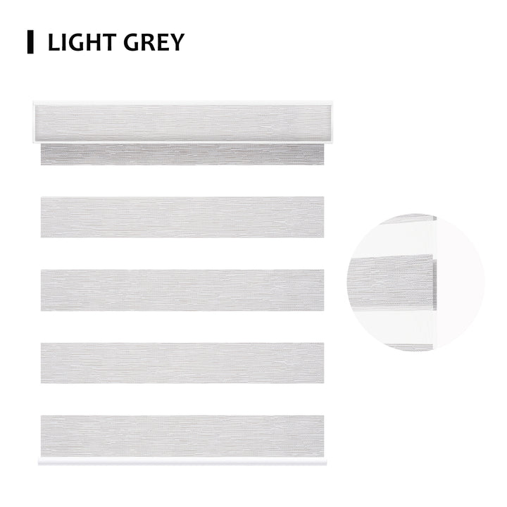 SmartView Zebra Shades 60% Blackout Translucent 75mm Eloise