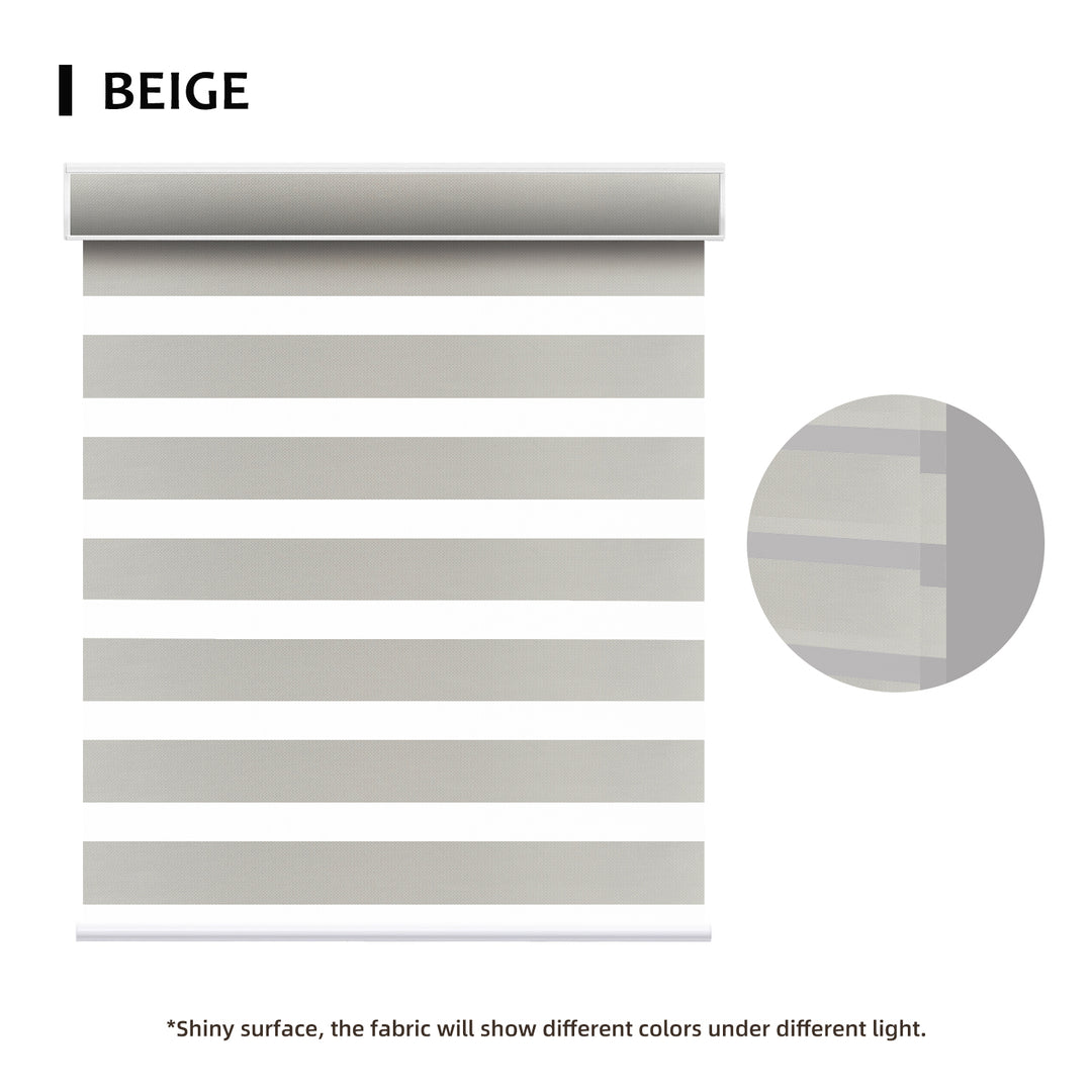 SmartView Zebra Shades 90% Blackout 75mm Astrid
