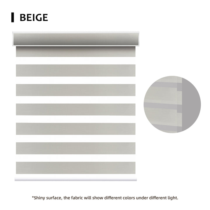SmartView Zebra Shades 90% Blackout 75mm Astrid
