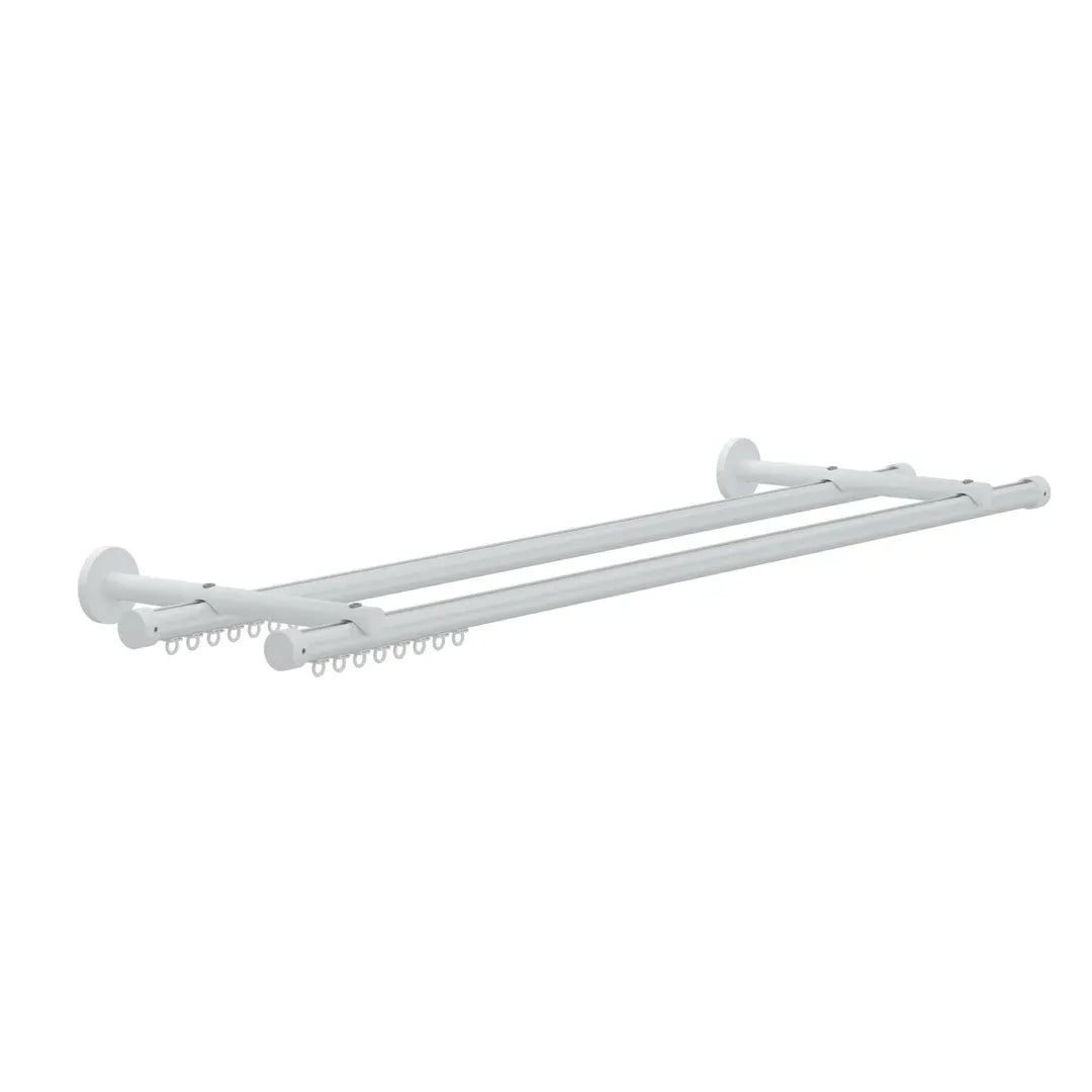 Smartview Double Traverse Curtain Rod