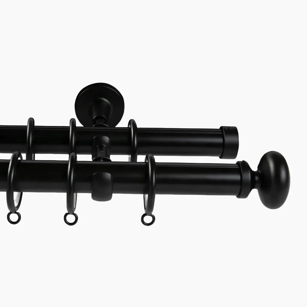 Smartview Double Window Curtain Rod
