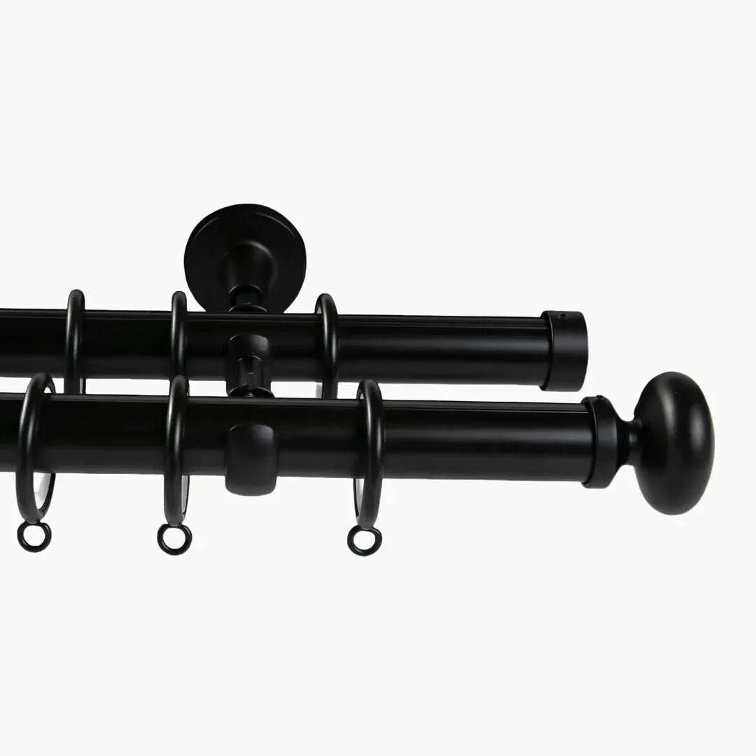 Smartview Double Window Curtain Rod