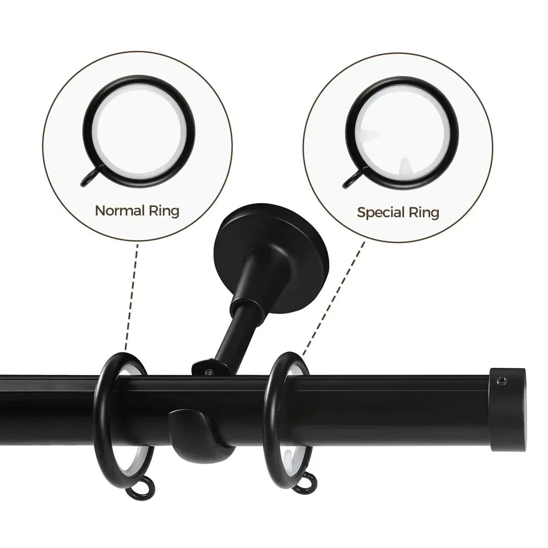 Smartview Single Window Curtain Rod