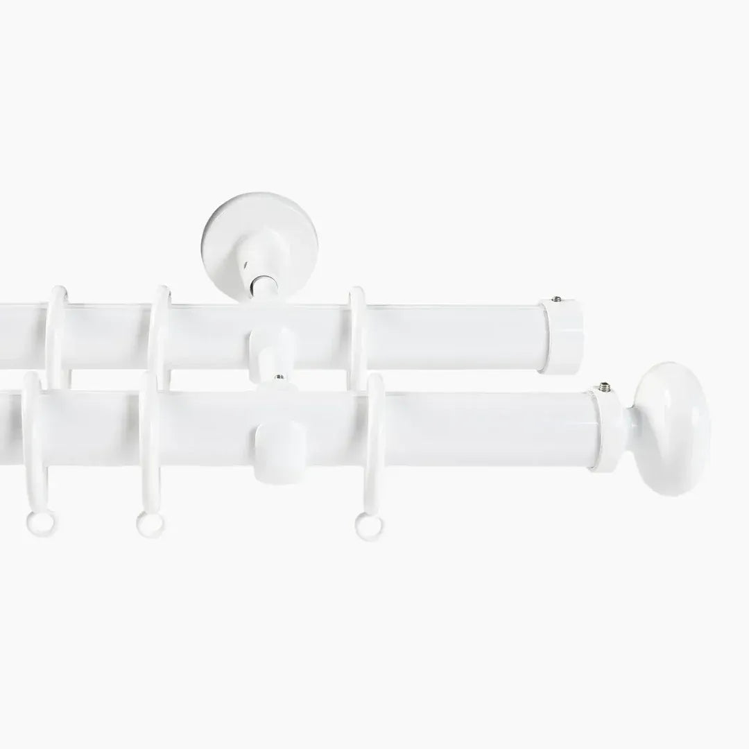 Smartview Double Window Curtain Rod