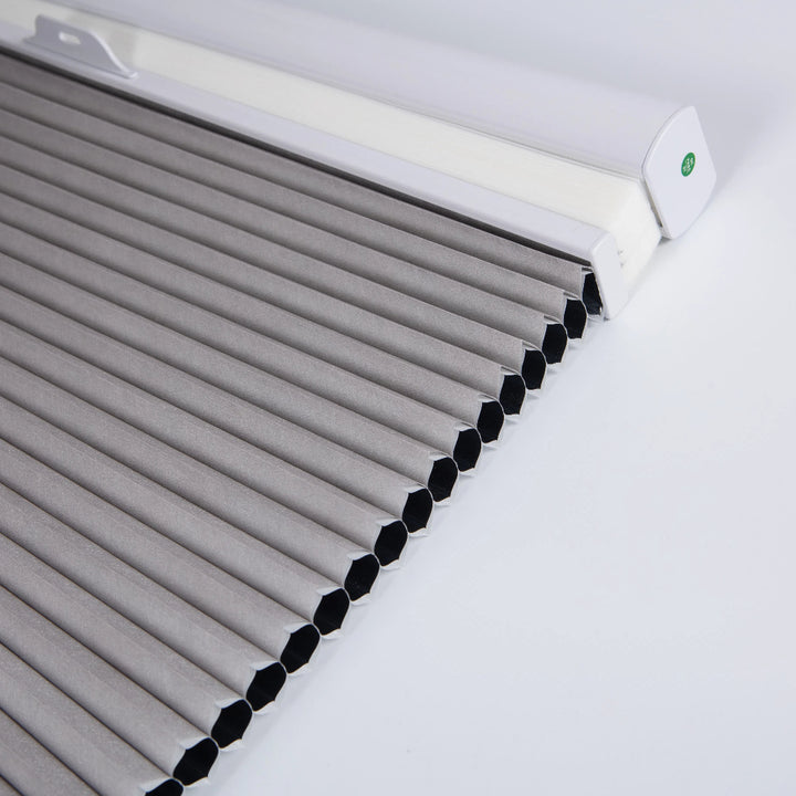 Motorized Blackout And Light Filtering Day/Night Cellular Shades Nowa SmartView