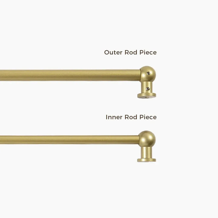 Smartview Curtain Rods with Rings