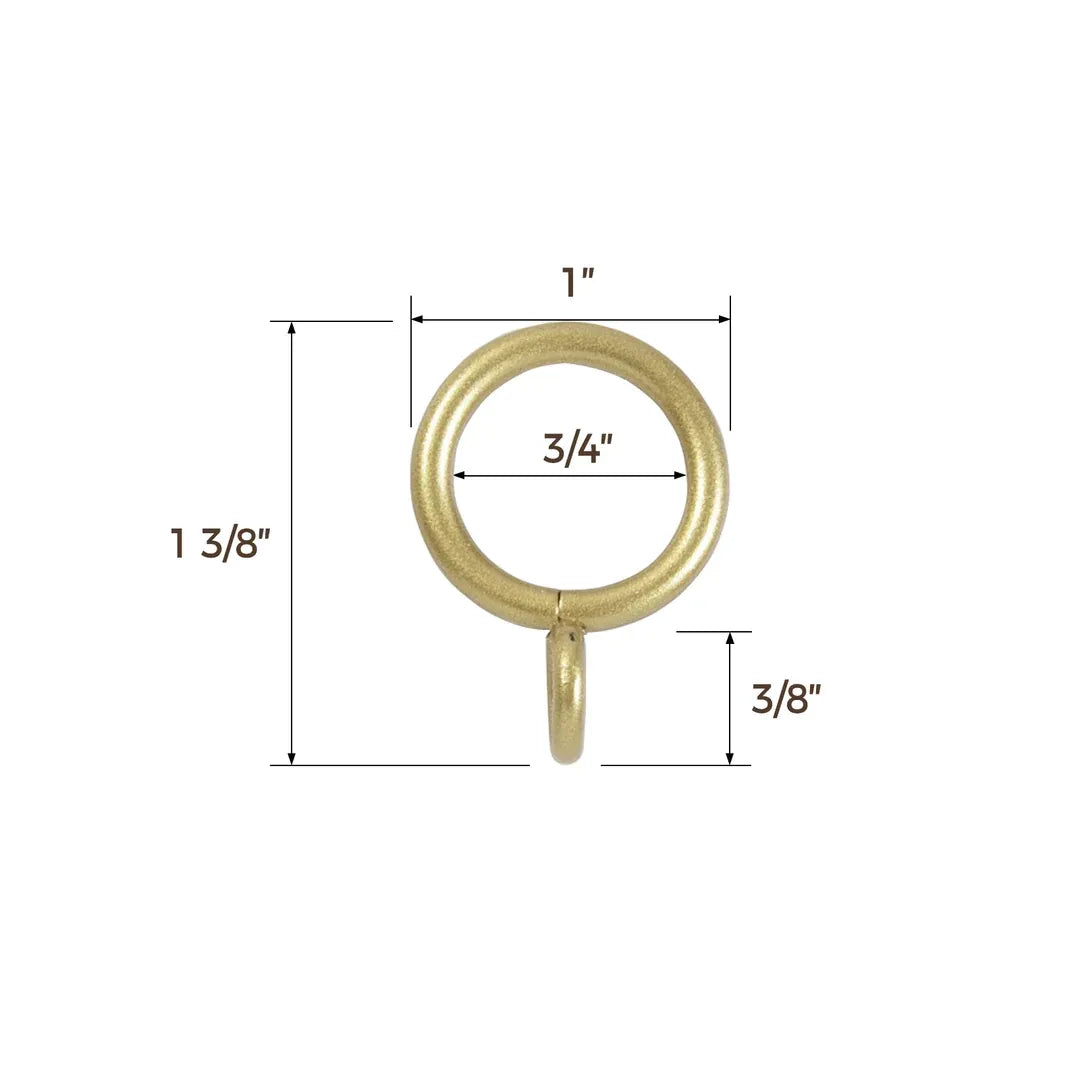 Smartview Curtain Rods with Rings