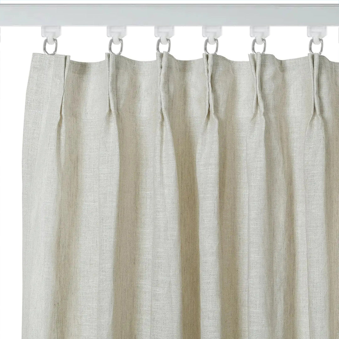 SmartView Motorized Linen Drapery Sheer
