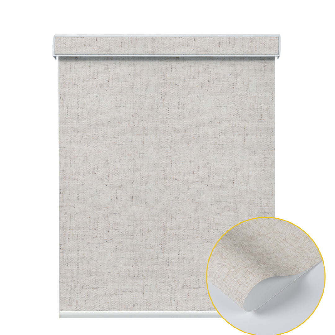 SmartView  Motorized Roller Shades 50% Blackout Linen