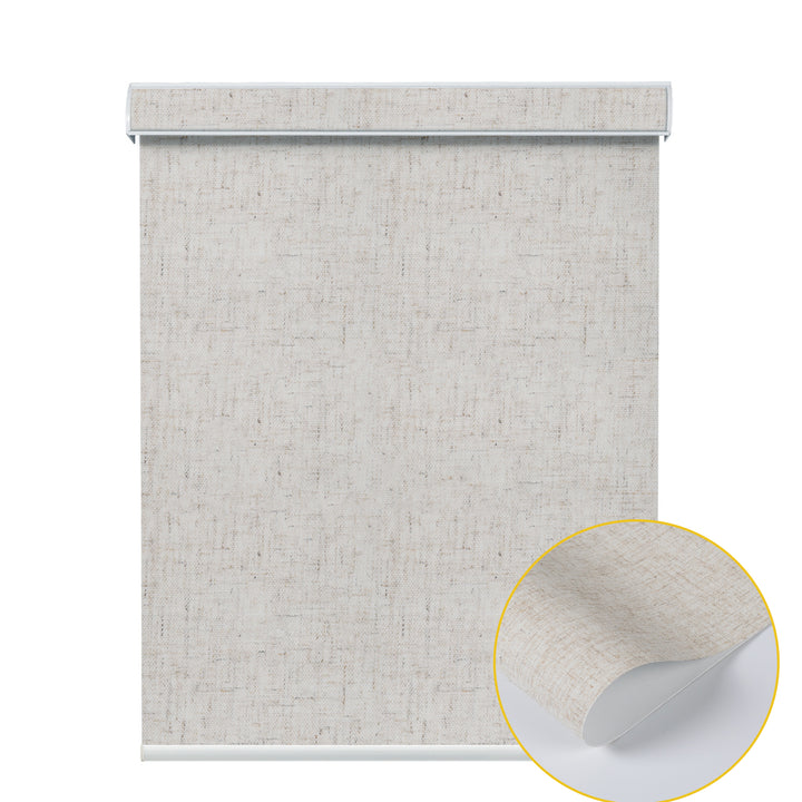 SmartView  Motorized Roller Shades 50% Blackout Linen