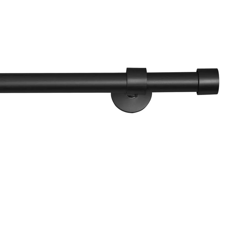 Smartview Window Curtain Rod with Wall Brackets