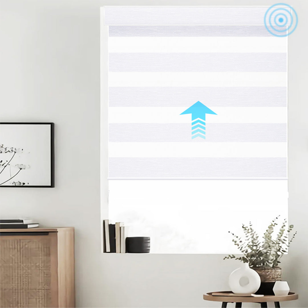 SmartView Zebra Shades 60% Blackout Translucent 75mm Eloise