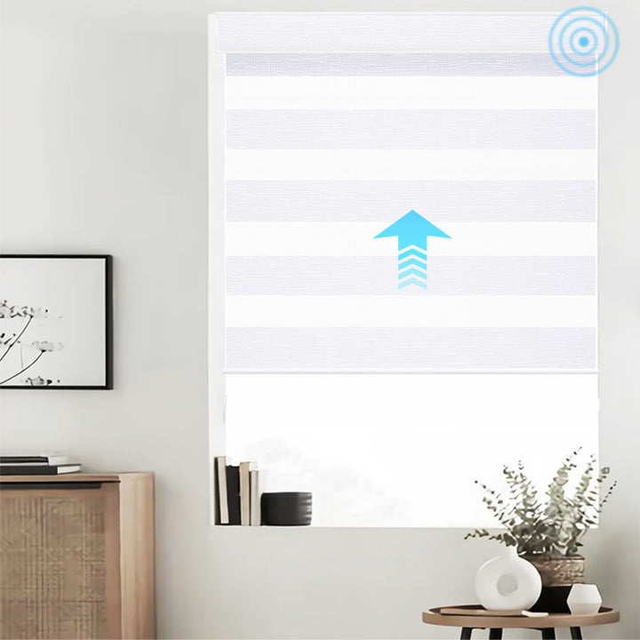 SmartView Zebra Shades 60% Blackout Translucent 75mm Eloise